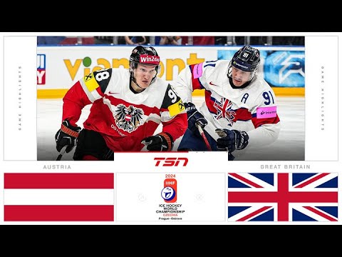 Austria vs. Great Britain Highlights | 2024 Men's World Hockey Championship