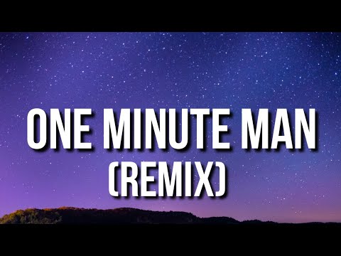 Missy Elliott - One Minute Man (Remix) (Lyrics) "I don't want no one minute man remix" [Tiktok Song]