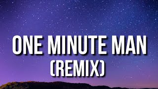 Missy Elliott - One Minute Man (Remix) (Lyrics) &quot;I don&#39;t want no one minute man remix&quot; [Tiktok Song]