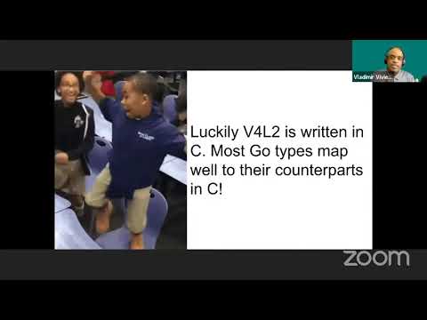GoDevNet: Vladimir Vivien - Realtime Video Capture with Go: Using the Video for Linux API (V4L2)