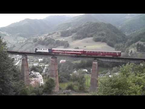 Sulzer na wiadukcie w Romuli #rumunia #kolej #pociągi