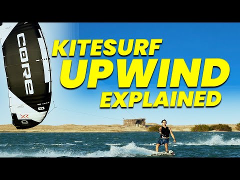 Kitesurfing upwind step-by-step