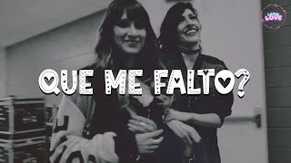 HA-ASH - ¿Qué Me Faltó? (Letra)