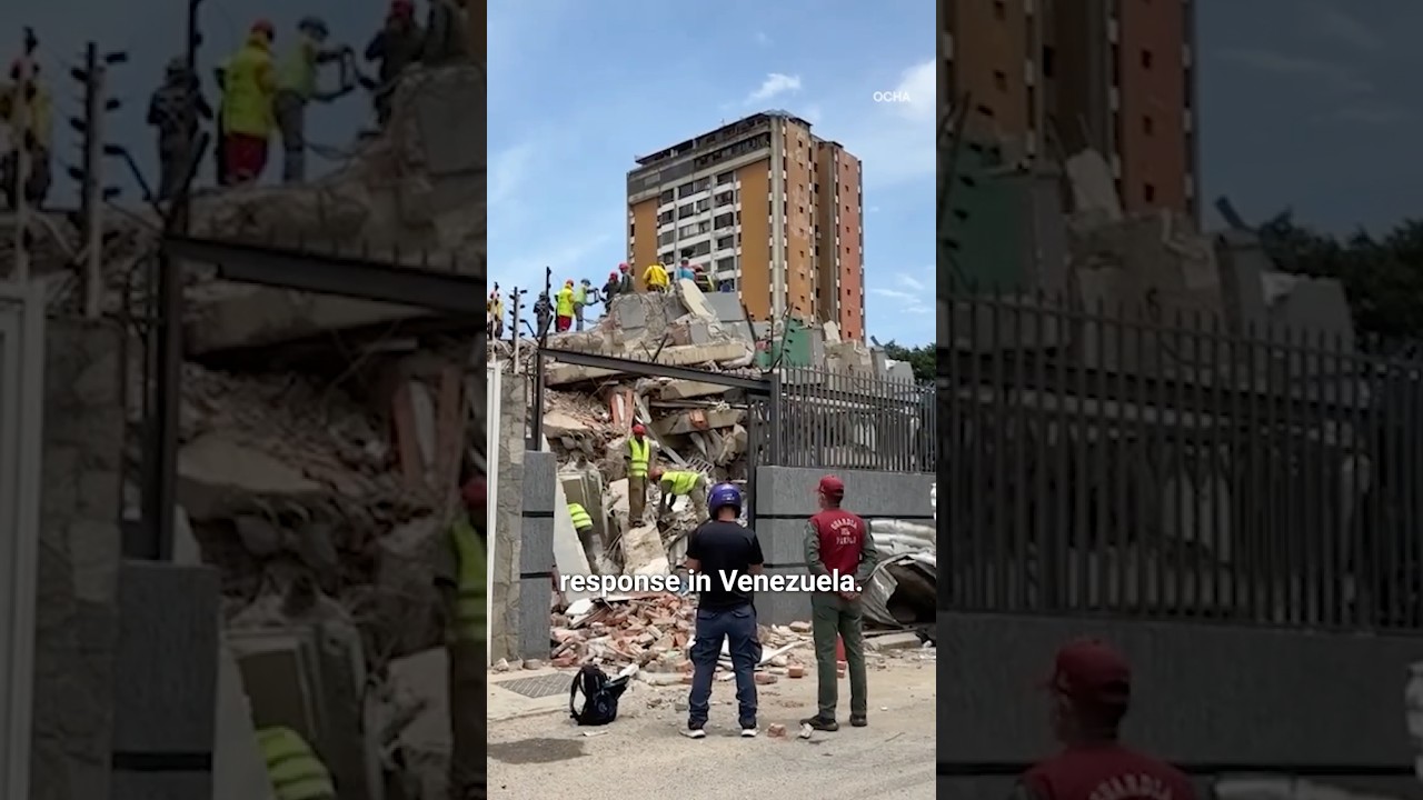 Earthquake in Venezuela: UN agencies moving fast