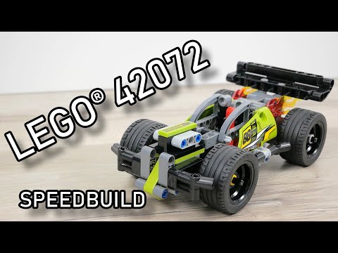 LEGO 42072 Speedbuild | LEGO WHACK! | Technic 42072 Speed build | 42072 LEGO Pullback | LEGO 2018