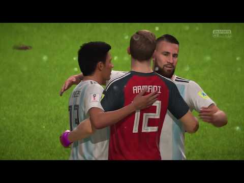 ARGENTINA vs. NIGERIA |WORLD CUP RUSSIA 2018 |  (FULLGAMEPLAY) {PS4 PRO } [FIFA 18 ]