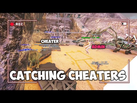 Catching And DESTROYING Cheaters On Ark In 2023! - Ark PVP Raid Cam