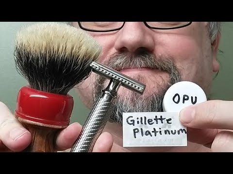 Just A Shave: Wolfman WR1 SB .46 - Gillette Platinum (1) - DG Mlkstk Opulence - DG B9A TDR 24