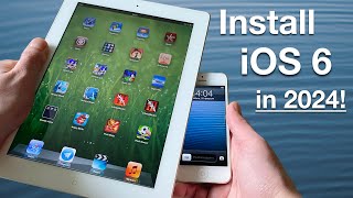 Easy way to INSTALL iOS 6 in 2024 and play old games! iPhone 5 iPad 4 - 100% working solution