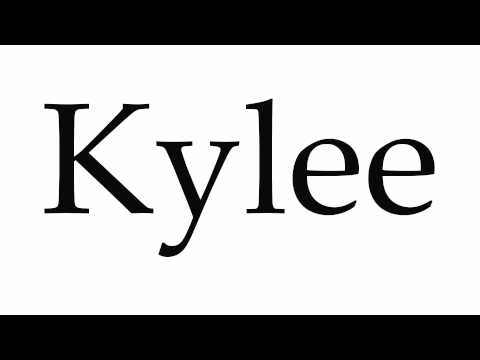 How to Pronounce Kylee