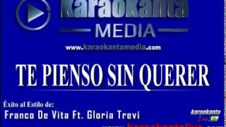 te pienso sin querer   gloria trevi &amp; franco de vita