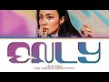 LEE HI 이하이 ONLY (Color coded lyrics eng/han/rom/가사)
