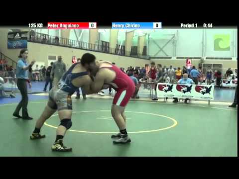 125 KG Peter Anguiano vs Henry Chirino