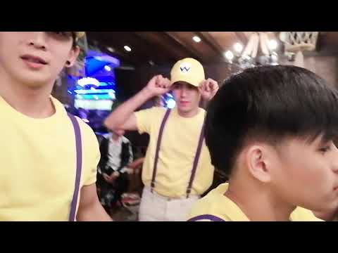 speed dance co. wario outfit standing by for show