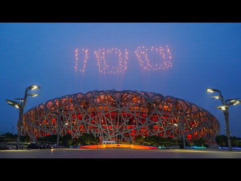 Watch: Art performance celebrating the centenary of CPC