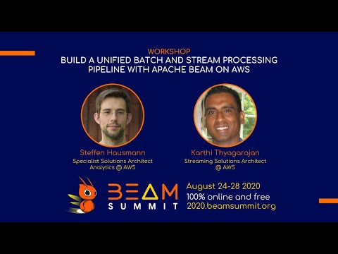 workshop:Apache Beam on Amazon Kinesys Data Analytics