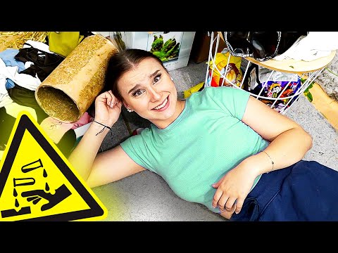 Mein MESSI ZIMMER aufräumen ! 😰🚫 (gar kein bock) - Celina