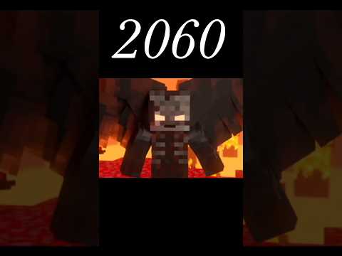 Wither king evolution in Minecraft.#shorts