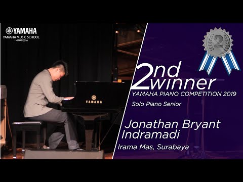 2nd Winner Solo Piano Senior 2019 - Jonathan Bryant Indramadi Irama Mas, Surabaya