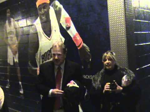 Finn With Rasmus Before The Game