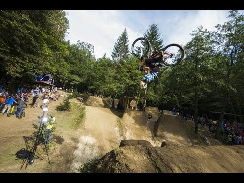 BMX & MTB dirt competition in Slovenia - Red Bull Wild Ride 2013