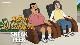 Royal Crackers Season 2 | Episode 7 - MALL | Sneak Peek| Adult Swim UK 🇬🇧