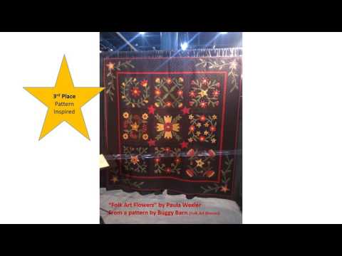 2016 Primitive & Folk-Art Exhibit, International Quilt Festival- Houston