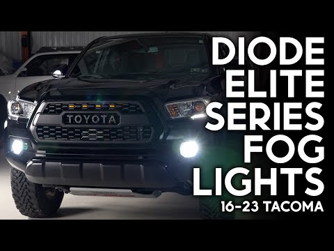 Tacoma Diode Dynamics Elite Series Fog Light Install and Overview | 2016-2023 | Yota X