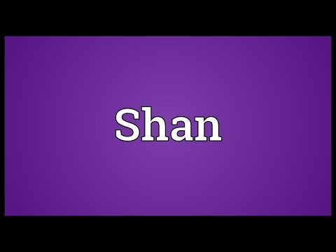 Shan Meaning