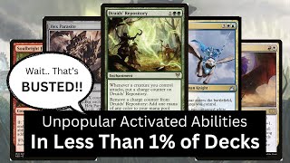 Unpopular ACTIVATED ABILITIES You Won’t Find on EDHREC