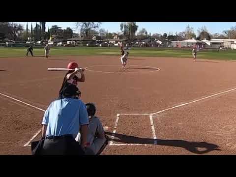Kharime Caratachea 3/11/22 Vs Modesto High 6ks and 2 hits