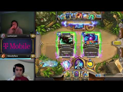 justsaiyan vs bloodyface - Division A - Hearthstone Grandmasters Americas 2020 Season 2 - Week 6