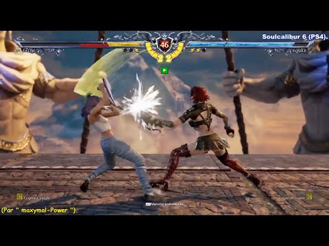 Soulcalibur 6 (PS4) - " Ceiphied_knight (Talim) " versus " future_brain444 (Raphael) ".
