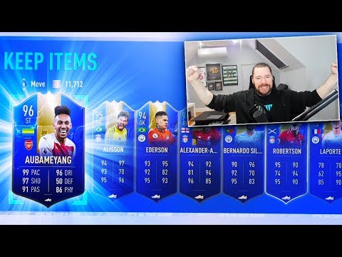 INSANE TOP 100 EPL TOTS FUT CHAMPS REWARDS! - FIFA 19 Ultimate Team