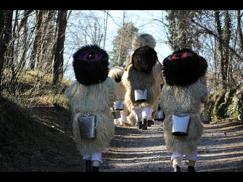Halubajski zvončari, tradicijski ophod 2025. šuma, Biškupi  -  The Halubian Bell Ringers 2025.