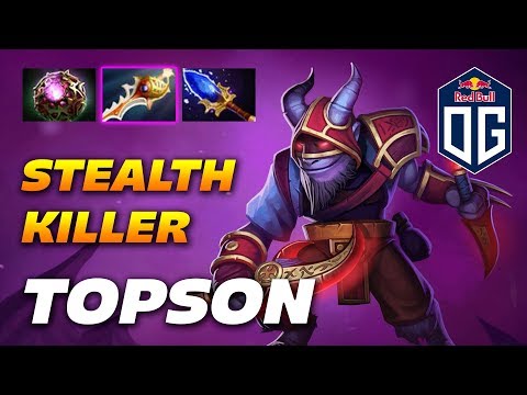 TOPSON STEALTH RIKI - MEGA ACTION - Dota 2 Pro Gameplay