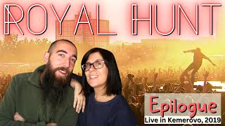 Royal Hunt - Epilogue (Live in Kemerovo, 2019) (REACTION) with my wife