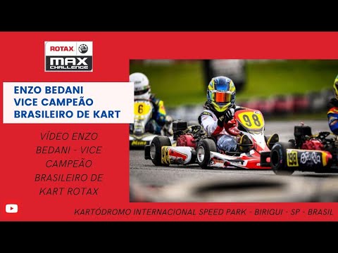 ENZO BEDANI - VICE CAMPEÃO BRASILEIRO ROTAX