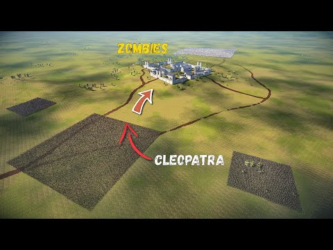 Can Cleopatra & Women's Warriors & Ninjas Defeat Zombie Horde - UEBS 2