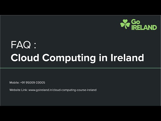 Cloud Computing in ireland