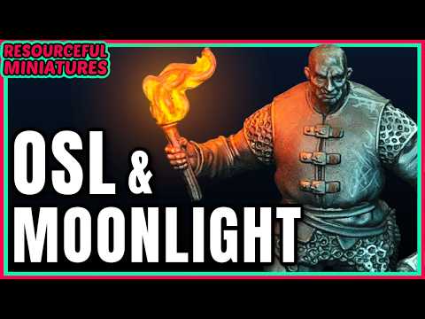 How to Paint Moonlight OSL on Miniatures – Easy Speed Painting Guide