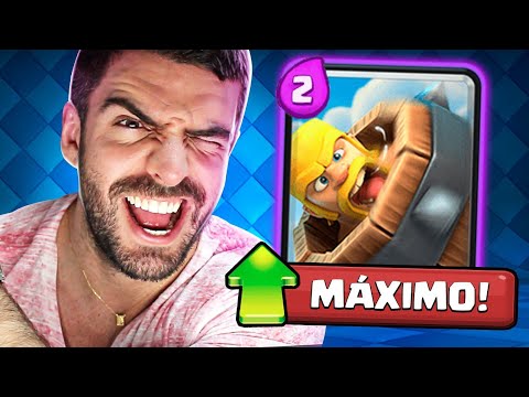 UPEI MEU BARRIL DE BÁRBAROS PARA O NÍVEL MAXIMO NO CLASH ROYALE!