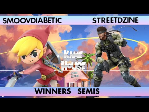 Kame House MIDLEVEL SLUMS 11 - Smoovdiabetic (Toon Link) vs StreetDzine (Snake) - Winners Semi-Final