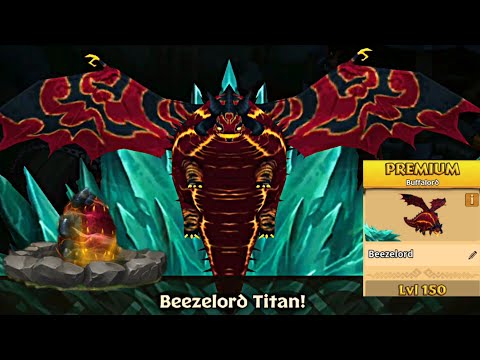 New Premium Beezelord 150 Titan Mode - Premium Buffalord - Dragons:Rise of Berk