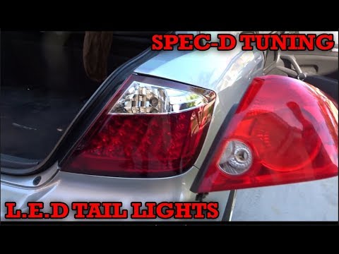 Installing Spec-D Tuning TAIL LIGHTS On Scion TC