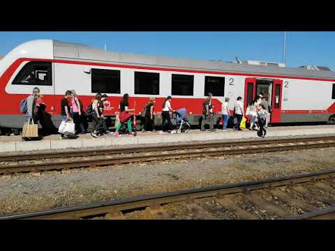 Stanica Lučenec, osobný vlak Fiľakovo - Zvolen