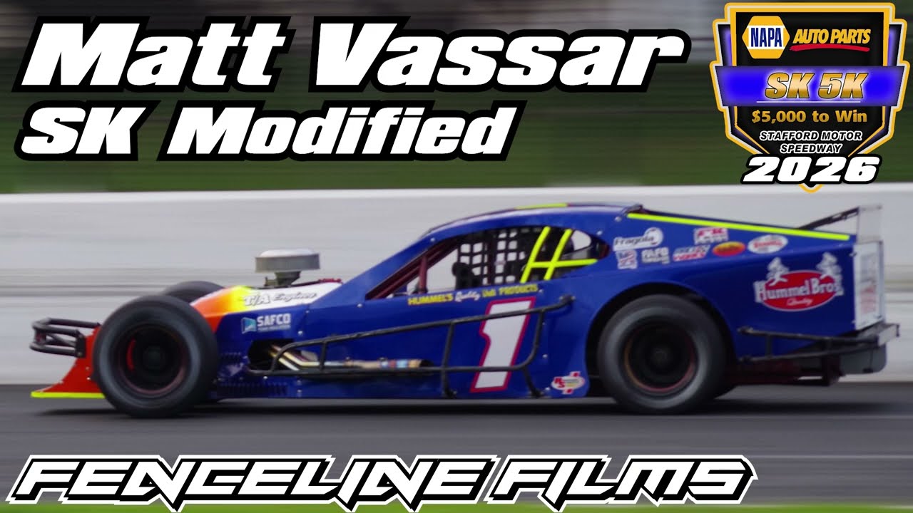 Matt Vassar SK Modified at Stafford Speedway