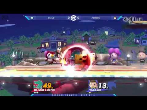 The Smash Lab 119 WR3 - Skylar (Mr. Game & Watch) vs AUSMO (Villager)