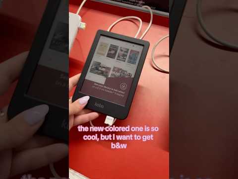 let's go buy a kobo clara bw!! ❣️📖  #kobo #ereader