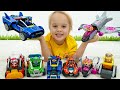 Chris Ve Niki PAW Patrol Mighty Film Oyuncakları Kurtarma Görevi